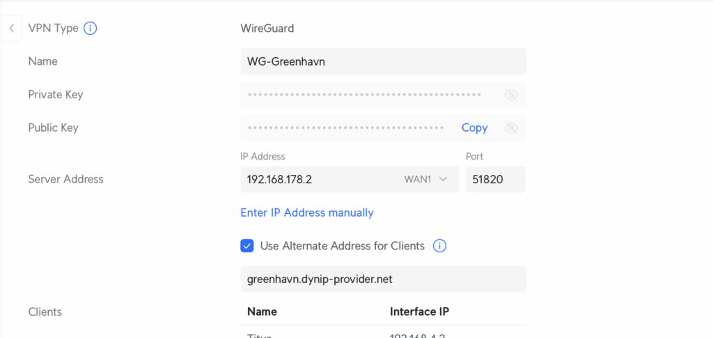 extra configuration for NAT users