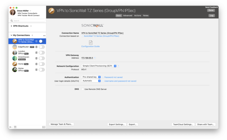 sonicwall global vpn client for mac