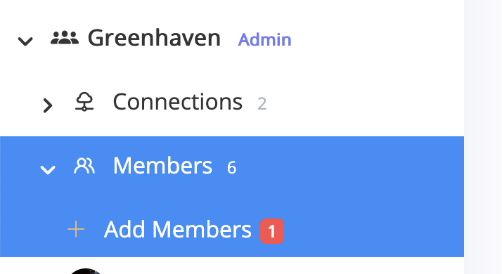 Navigate to the VPN Tracker Team Member Page in the Sidebar