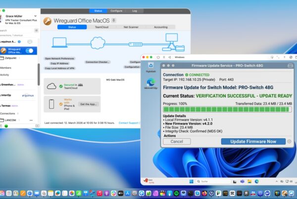 Share Mac VPN and VM: Run a VM while simultaneously connected to VPN in VPN Tracker for Mac
